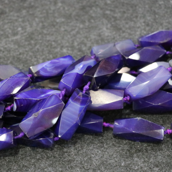 8pcs Purple Druzy Agate Gemstone Beads, Natural Column Drusy Druzy Agate Necklace Pendant Connector Jewelry Make Cheap Wholesale Price