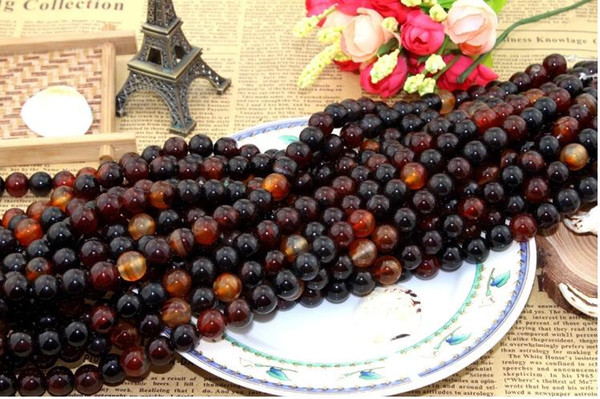 Hot sale Dream scattered agate beads 8mm Natural stone loose beads beaded DIY jewelry accessories fit necklace bracelet material nice bead