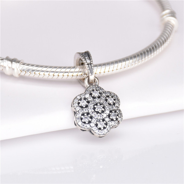 Luxury jewelry pendant 390392CZ S925 sterling silver pendant Necklaces Pendants for bracelets necklaces 2cm pendant