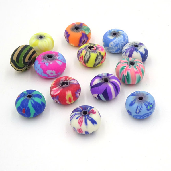 6*9mm Mix Diy Beads Of Polymer Clay Wholesale Bulk Bead Creation Bijoux Parts To Make Jewelry Boncuk All For Crafts 100Pcs