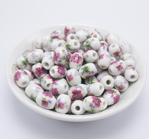 10*12mm Porcelain Beads,oval shape,ceramic DIY loose beads jewelry making finding free shipping