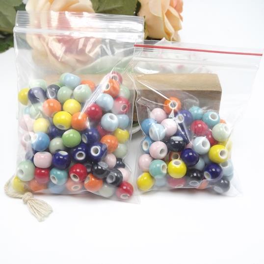 6/8/10/12mm ,Porcelain Beads,round shape mixed solid colors ceramic DIY loose beads jewelry making finding free shipping