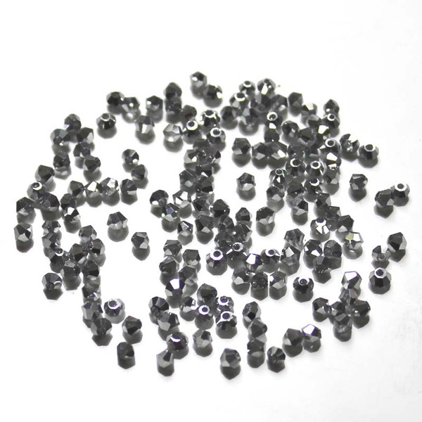 Silver Color Bicone Beads 5328/5301 1000PCS/LOT 3mm Czech Loose Crystal Faceted Glass Beads for DIY Jewelry Necklace Bracelet