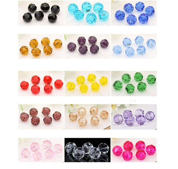 200pcs crystal beads Small 6mm Twinkling Birthstone Floating Charm for DIY Glass Floating Locket Accessories free shipping