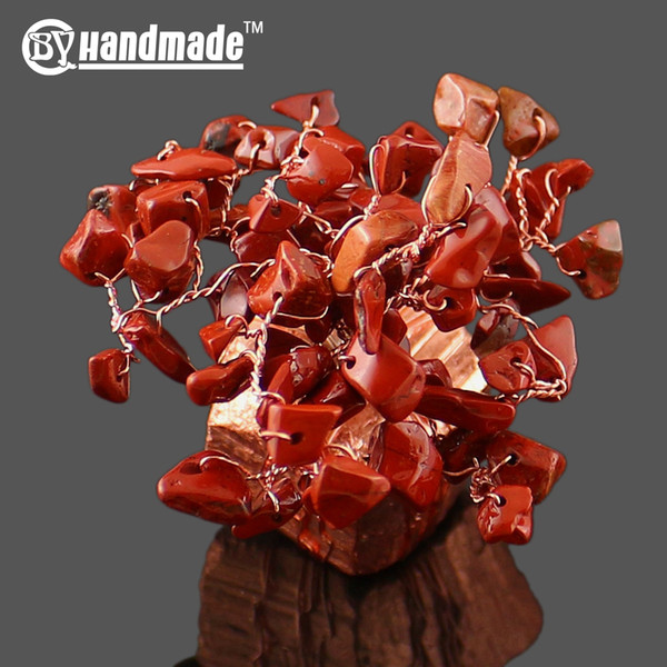 Natural crystal tree furnishing articles furnishing articles winding manual creative characteristics