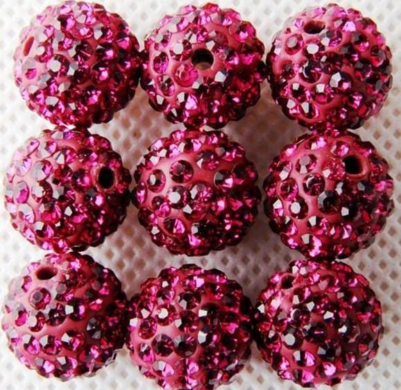 Free Shipping!10mm CZ Disco Ball Beads For Shamballa Crystal Bracelet 300pcs Jewelry making beads