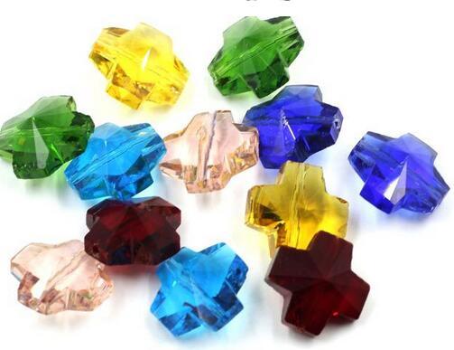 hot Crystal pendant DIY beads for jewelry mixed colors mixed styles sold per bag of 200 pcs