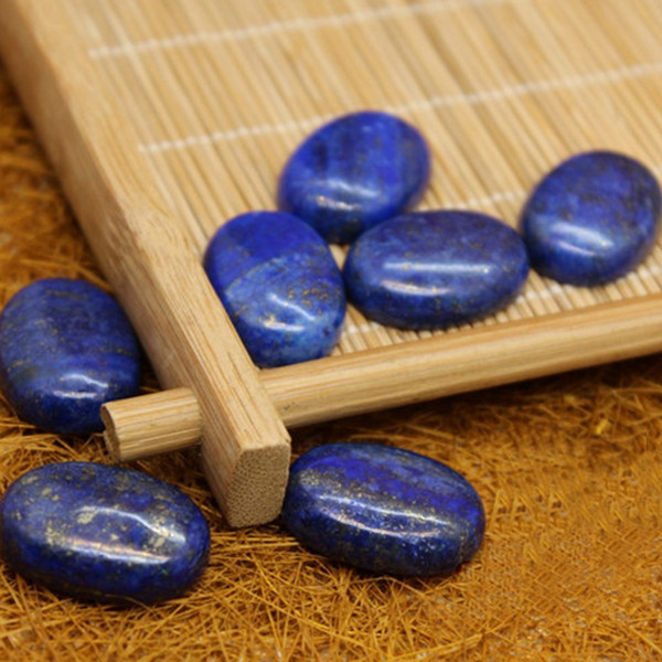 Natural Blue Lapis Lazuli Cabochon(blue stone with gold flakes) lapis lazuli Loose semi precious lapis lazuli for jewelry making