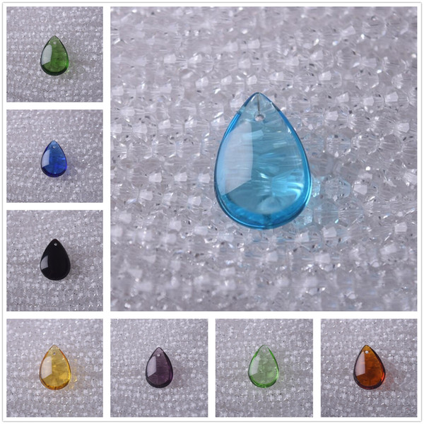 New Multicolor 22mm Glass Artificial Crystal Drop Pendant Sphere Prism Hanging Pendant Spacer Beads Home Wedding Lamp Chandelier Decoration