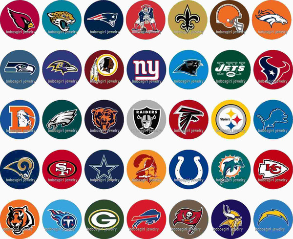 Free shipping Sport FOOTBALL 35pcs / lot glass snap button jewelry charm popper for bracelet GL1083 jewelry making DIY