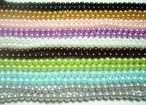 250pcs/lot Loose Glass Round Beads For DIY Craft Jewelry 8mm Mix colors MP05 Free Shipping