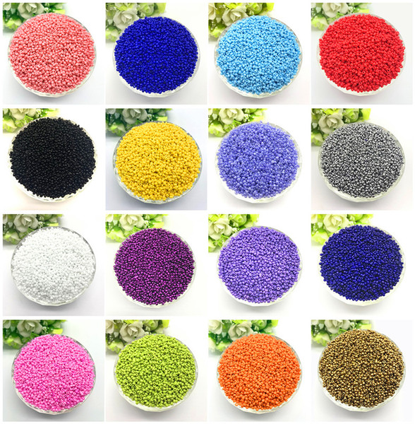 Wholesale 1000pcs 2mm Lined Round Charm Czech Glass Seed Beads DIY Bracelet Necklace For Jewelry Making Accessories