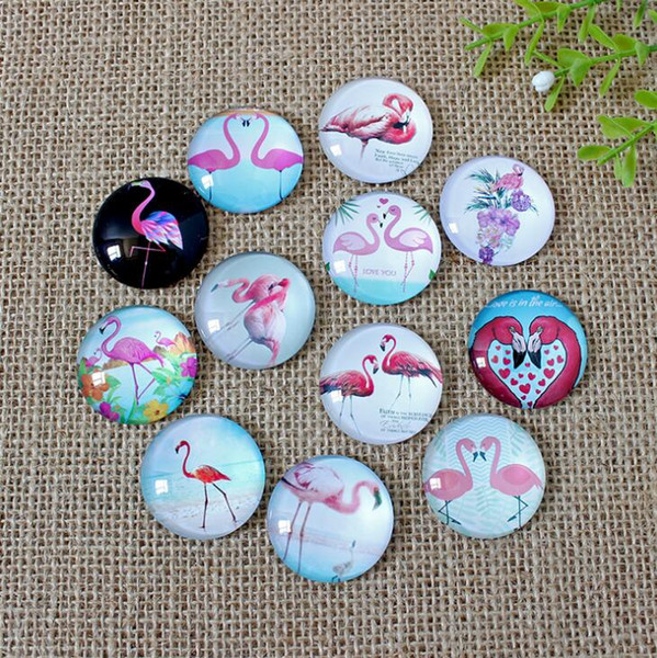 120 pcs/lot,Scattered beads Flamingos shape free shipping for DIY bracelet necklace hair accessory wholesale