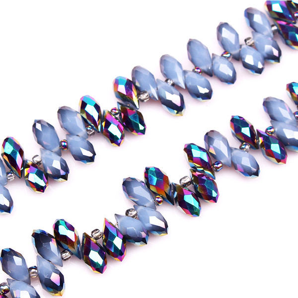 2019 FASHION! 980pcs/ set! Briolette Pendant Waterdrop Austrian crystal beads 6*12mm Fashion Nice Teardrop glass beads