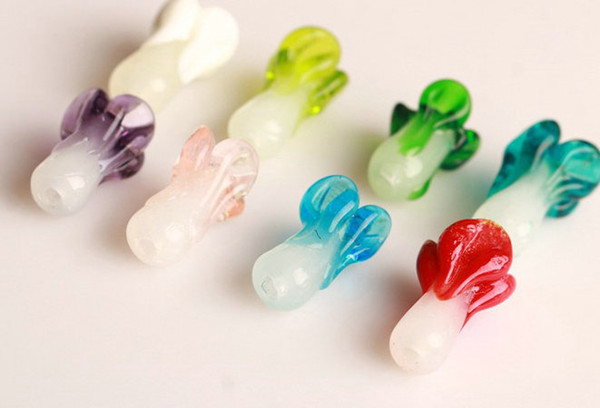 Lampwork Glass Beads CUTE cabbage Glass Beads FOR BRACELET NECKLACE DIY JEWELRY MAKING