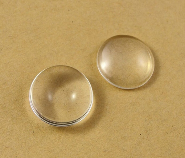 Wholesale 100PCS 25mm Clear Domed Magnifying Round Glass Cabochons,photo jewelry pendant inserts