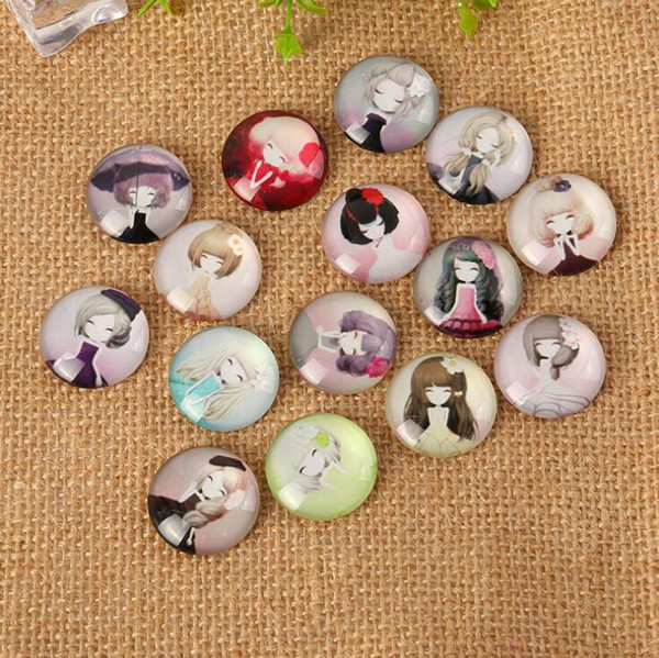 120 pcs/lot,Scattered beads Little girl cartoon shape free shipping cute pendant for DIY bracelet necklace accessories wholesale