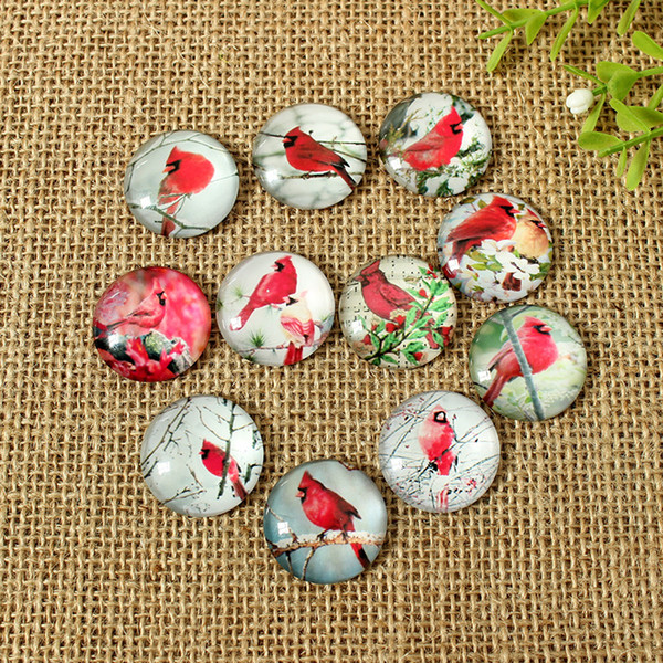 120 pcs/lot,Scattered beads Snowy Red Bird shape free shipping cute pendant for DIY bracelet necklace accessories wholesale