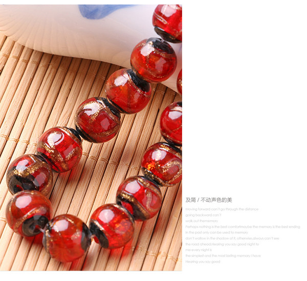 Wholesale manufacturers of coloured glaze beads Lampwork Bead bead hand Xingyue Jinsha bead DIY jewelry accessories