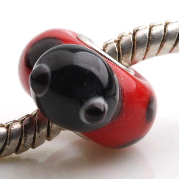 20pcs / Lot Fashion High Quality Animal Lampwork Glass Single Core Beads Fit European Bracelet Authentic Luxury DIY Jewelry Gift GSB243