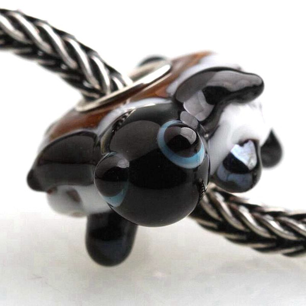 20pcs / Lot Fashion High Quality Animal Lampwork Glass Single Core Beads Fit European Bracelet Authentic Luxury DIY Jewelry Gift GSB103