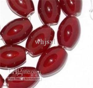 8x12mm Red Ruby Gemstone Rice Smooth or Faceted Loose Bead 15inch