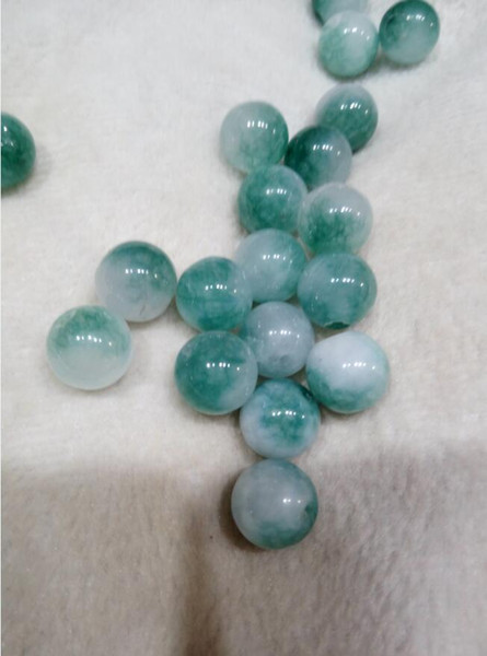 Chinese natural diameter of 12 mm DIY natural jade beads free shipping C3