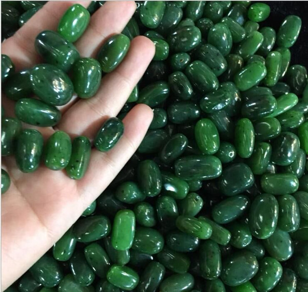 500pcs/lot Xinjiang natural hetian jade, jasper seed material, loose beads, DIY jewelry accessories necklace, bracelet, pendant,Loose Beads