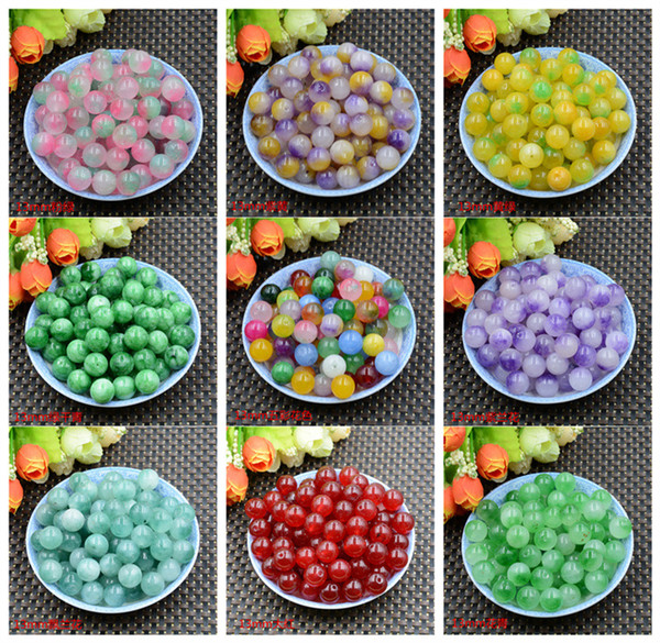 TX33 Free Shipping 13mm Jade beads loose pattern waist Agate Jade Natural Stone DIY Bracelet Jewelry birthday gift