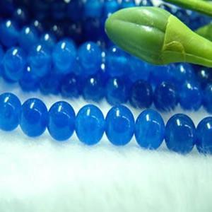 high quality Pick Size 4mm,6mm,8mm,10mm Sri Lanka Sapphire Round Loose Gemstone Beads 15 inch Strand Semi-precious stones DIY Wholesale