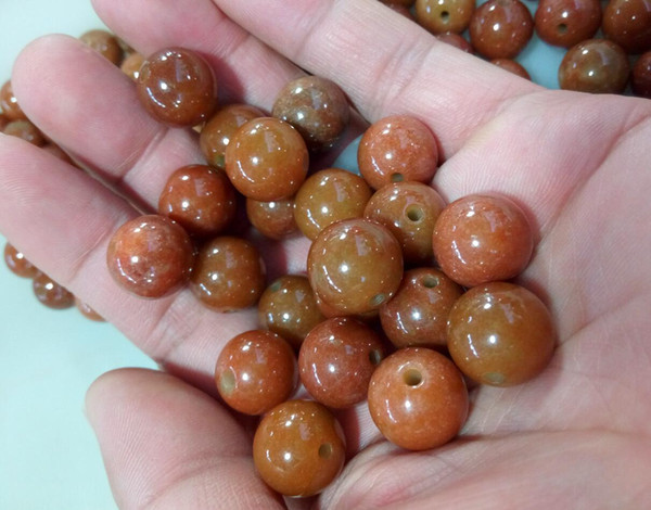 Natural jade A 13MM DIY beads free delivery A3