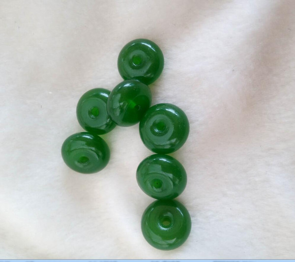 13 mm in diameter in China's xinjiang hotan jade round shape bead free shipping A1