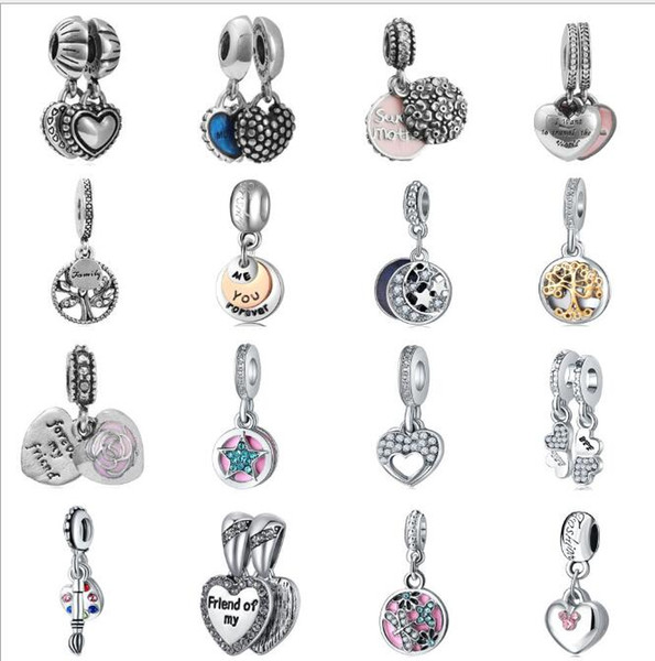 The newest the European and American style DIY charms pendants diy for jewelry braceelts freeshipping hot sales