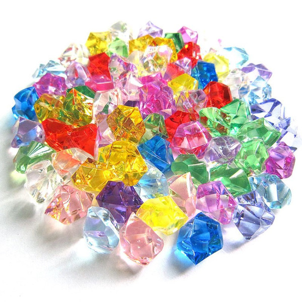 1.1x1.4cm Acrylic Colorful Loose Beads Crystal Glass Stone Resin DIY Mobile Shell Material Bling Bling Decor