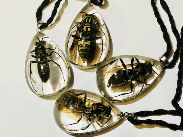 FREE SHIPPING yqtdmy Discount Sale Creative 6 pcs lucid drop design bee G-1 pendant