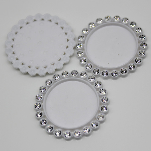 Hot sale 30mm(Inner size 20mm) 20pcs Resin Cameo Frame Setting Pendant Rhinestones Flatback DIY accessories