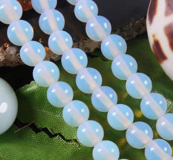 6mm Sri Lanka Moonstone Round Gemstone Loose Beads 15''x2pcs