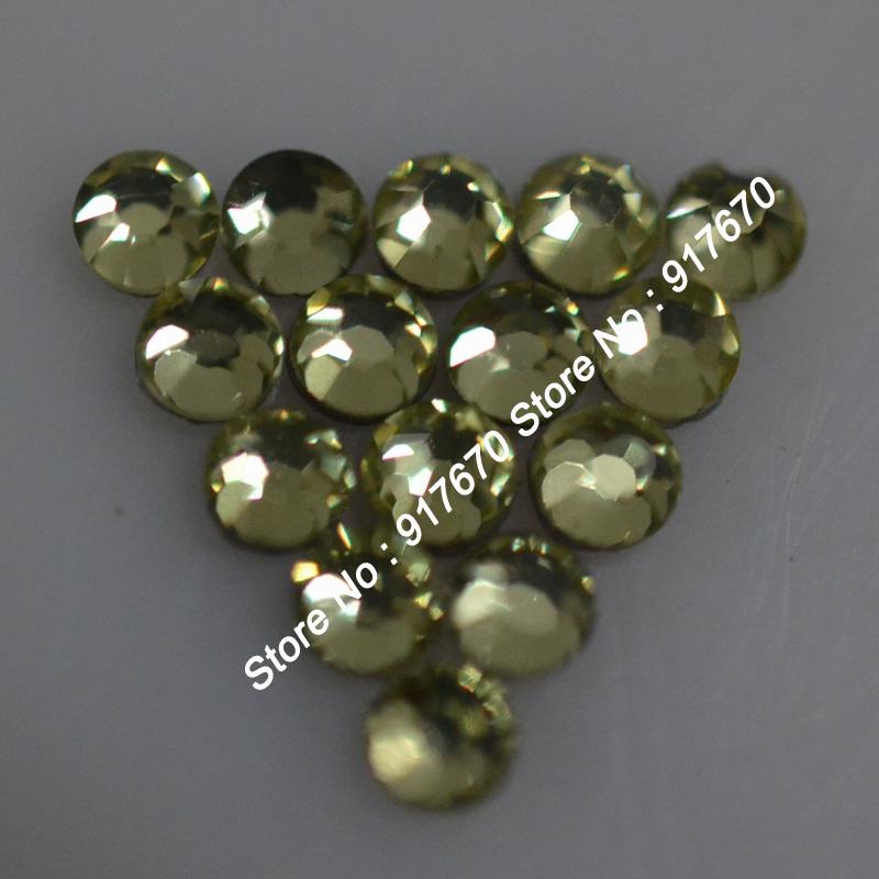 1440pcs/pack hot fix SS10 2.7-2.9MM korean rhinestone nailarst Jonquil DIY iron-on Hot Fix crystal stones