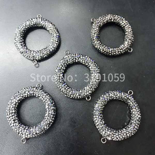 Circular hollowed-out rhinestones small beads personality 100 - set sweater chain atmospheric decoration clothing accessories