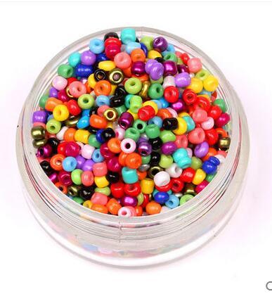 100 g per lot solid color Glass Seed Beads glass Jewelry DIY beads about 2.5mm beads