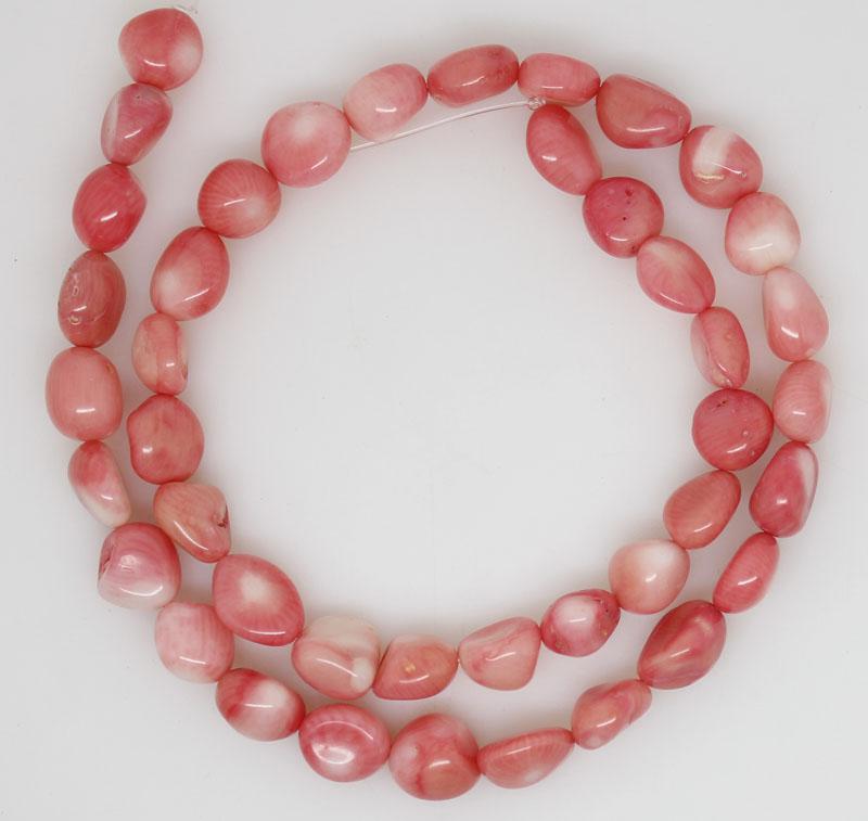 1strand 7mm-9mm orange coral loose beads gem stone 15