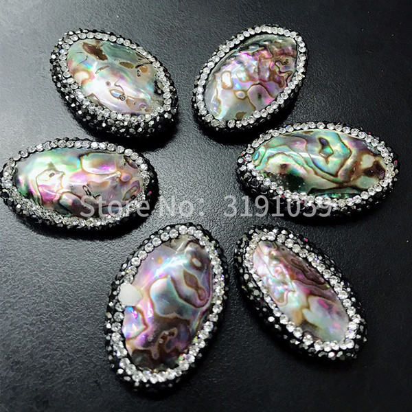 European and American style elegant temperamental individual color abalone small beads exaggerated vintage trinkets