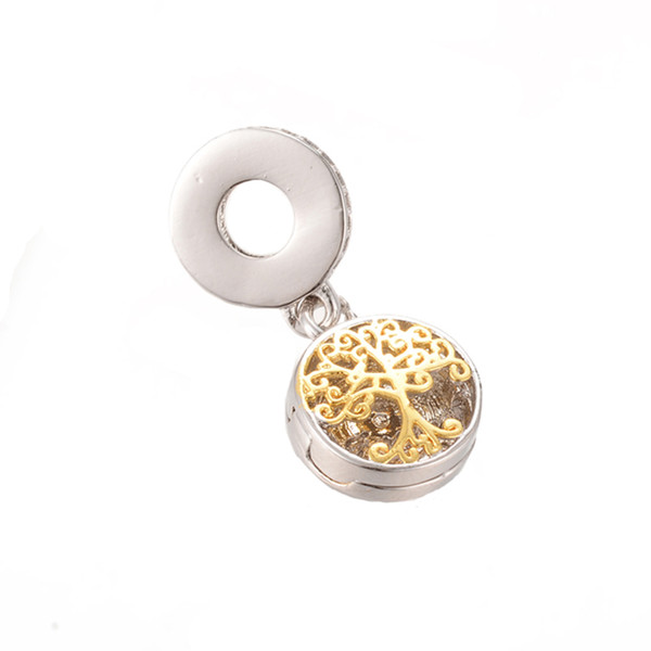Hot Sale Silver Jewelry Pendant CZ Micro Pave Cubic Zirconia Hollow Life Tree Pendant for DIY ICPS009 Size 26*11.7mm