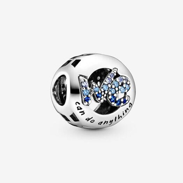 2020 New Spring 925 Sterling Silver Limited Edition We Can Do Anything Charm Bead Fit European Pandora Charm Bracelet & Necklace