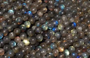 Pick Size 8mm,10mm Indian Labradorite Round Smooth Loose Gemstones Beads 15inch Strand (1 piece=1 strand 15inches) Semi-precious stones DIY