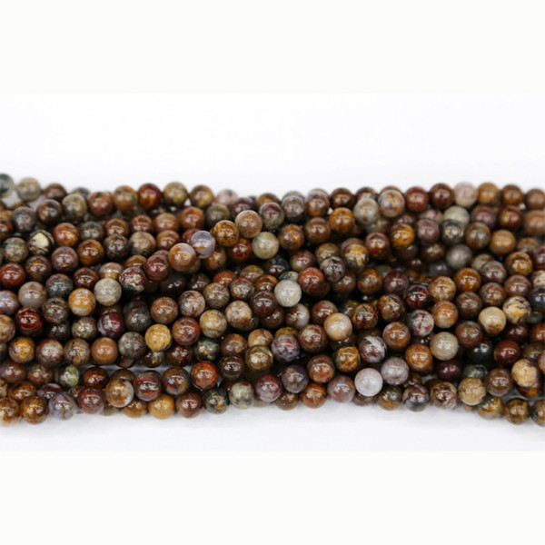 Discount Wholesale Natural Genuine Pietersite Stone Round Loose Stone Beads 3-18mm Jewelry DIY Necklaces or Bracelets 15.5