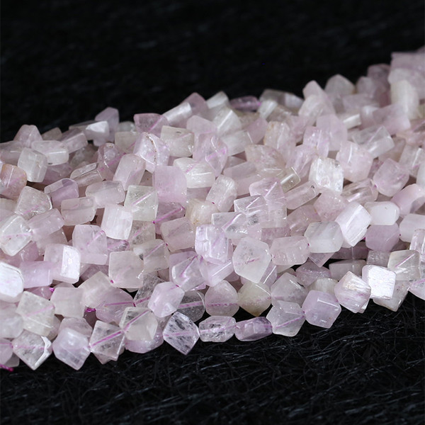 Wholesale Natural Genuine Purple Pink Kunzite Spodumene Diamond shape Loose Beads Fit Jewelry DIY Necklace 16