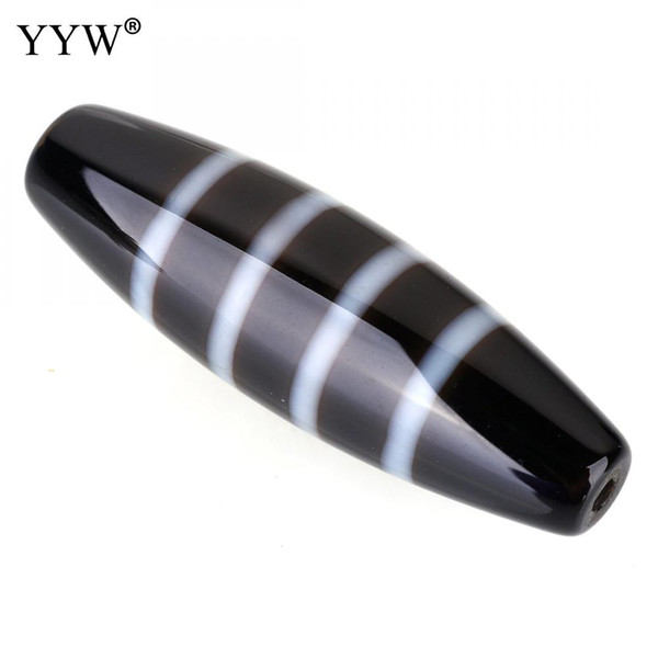 Tibetan Jewelry Beads Horse Eye Stripe Natural Tibetan Agates Dzi Beads 38x12mm Beads for DIY Necklace Bracelets Jewelry Making