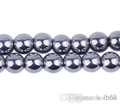 u3535 10mm Good Silver Hematite Loose ball Beads crystal Findings Fit DIY Bracelet Bead for bracelet hotsale DIY Findings y34535