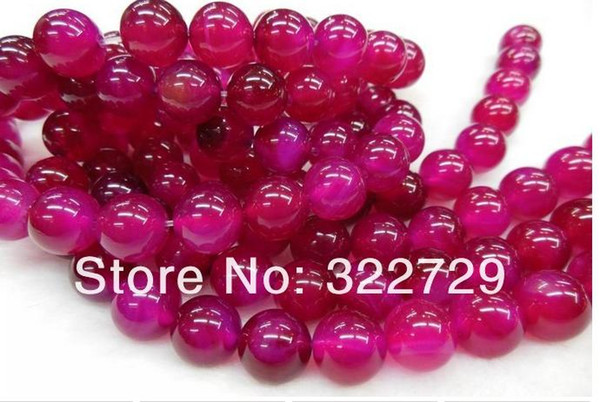 4mm-18mm DIY handmade jewelry natural gemstone beaded crystal cherry red roses red agate beads wholesale